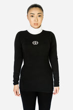 Load image into Gallery viewer, Duochrome Saxe Turtleneck
