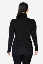 Load image into Gallery viewer, Monochrome Saxe Turtleneck
